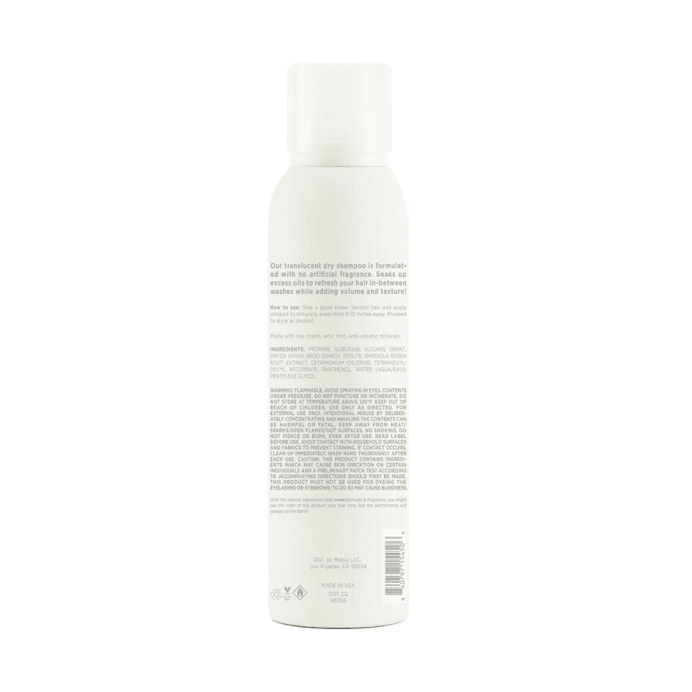 Hairitage Down to the Basics Dry Shampoo Spray, Fragrance Free, 4.2 oz (Pack of 3)