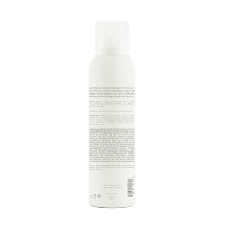 Hairitage Down to the Basics Dry Shampoo Spray, Fragrance Free, 4.2 oz (Pack of 6)