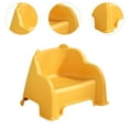 thumbnail image 6 of deevoka Small Stool Foot Rest Stable Sturdy Comfortable Foot Stool with Back Support Yellow, 6 of 9