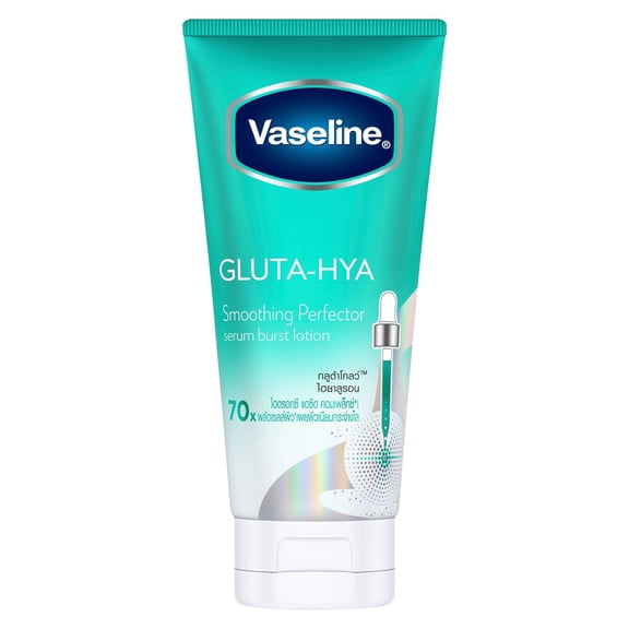 Vaseline Healthy Bright Gluta-Hya AHA-BHA Serum Burst Smoothing Perfector Lotion Fresh Scent 170 Milliliter
