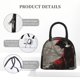 thumbnail image 4 of Easygdp Dark Red Hooded Girl Bolsa de Almuerzo Insulada Grande, Forro de Aluminio, Diseño Espacioso, a Prueba de Fugas, Ideal para Trabajo, Picnics, Viajes y Actividades al Aire Libre, 4 of 6
