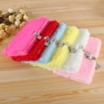thumbnail image 2 of Plush Cover Journal Plush Cover Notepad Lock Design Notebook Decorative Plush Notepad Gift, 2 of 9