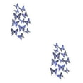 thumbnail image 4 of Baohd Add Of Color With Colorful Butterflies Wall Stickers Decorative Butterflies Simulated Butterflies Home Decor LK12 blue 2Set, 4 of 6