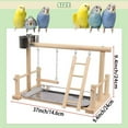 thumbnail image 3 of kathson Bird Playground,Parrot Play Stand,Parakeet Play Gym with Feeding Cups,Cockatiel Perchs Playstand with Exercise Toys for Budgie Conures Cockatoos Lovebirds Playpen, 3 of 8