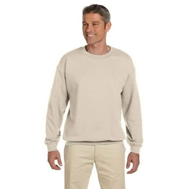 Gildan Mens Heavy Blend Crewneck Sweatshirt, XL, Sand