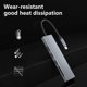 thumbnail image 4 of Type-C/USB Hub Dock Station USB 3.0 Hub with Card Reader 3xUSB A Port 5Gbps Data Hub USB Extender for PC Laptop Multicolor, 4 of 4