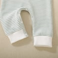 thumbnail image 5 of Gubotare Baby Boy Girl 1st Birthday Outfit One Embroidery Waffle Romper Jumpsuit First Birthday Cake Smash Outfit (Green, 12-18 Months), 5 of 9