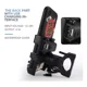 thumbnail image 4 of Base Porta Celular Moto Soporte Metal Teléfono Cargador Usb, 4 of 8