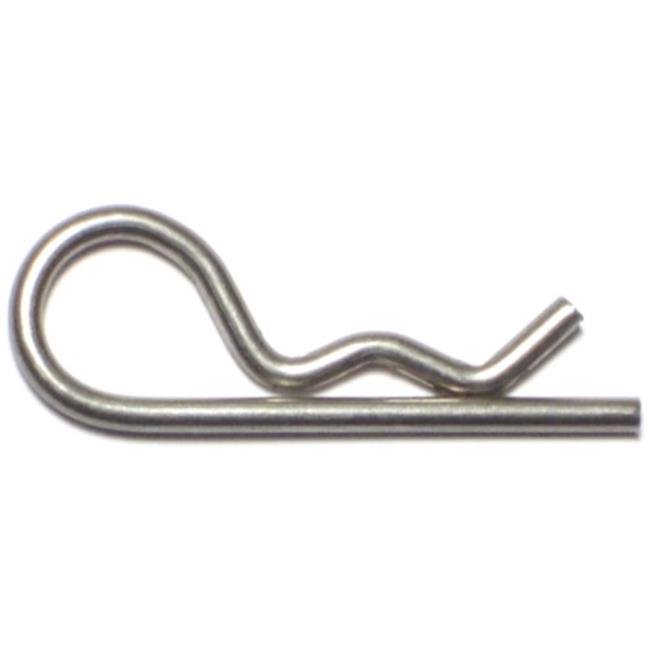 Midwest Fastener MF74965 0.09 x 1.62 Stainless Steel Hitch Pin Clips