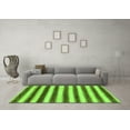 thumbnail image 3 of Ahgly Company Indoor Rectangle Abstract Green Modern Area Rugs, 7' x 9', 3 of 4
