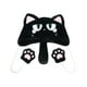 thumbnail image 1 of Sombrero de cosplay de anime con orejas de gato, gorro protector para las orejas, gorro de peluche divertido Estilo B, 1 of 9