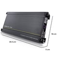 thumbnail image 2 of Amplificador Mono Block 4ch Nano 4.1600w Steelpro Color Negro, 2 of 5