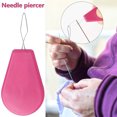 6/12PCS DIY Needle Threader Elderly Guide Easy Device Automatic Thread