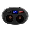 thumbnail image 4 of Cargador USB para coche ANGGREK 64 W enchufe de cigarro doble QC30, 4 of 8