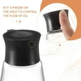 thumbnail image 4 of 1 Pcs 9.6 oz Cruet Dispenser for Olive Oil Vinegar Soy Sauce Dispenser Bottle Glass Soy Sauce Container Oil Bottle for Kitchen Cooking Barbecue, 4 of 7