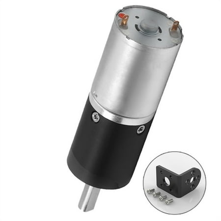 

24-370 Miniature Planetary Gear Reducer Motor 6V 12v 24V Speed Regulation Forward And Reverse 17RPM-2125RPM Reducer Small Motor -------- Stable Internal Structure