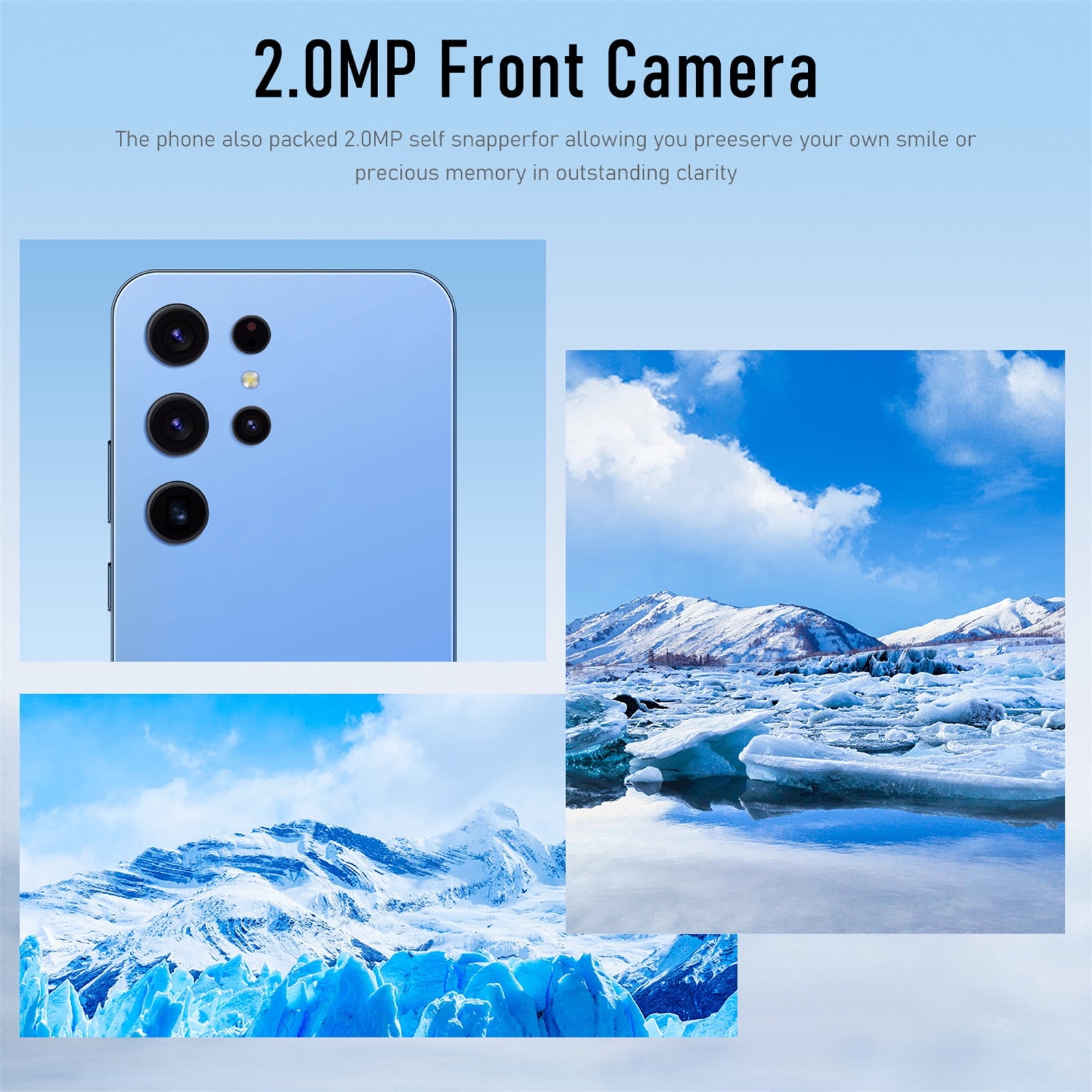 HOMBOTI Smart Phone Clearance Smartphone Straight Talk Unlocked Android Smartphone 8GB ROM+1GB RAM Android Phone 5IN HD Cell Phone 2MP Rear Camera System 1500mAh Phone Mobile Phone Large Storage