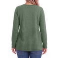 thumbnail image 4 of MOSHU 3 Pack T Shirts for Women Crew Neck Plus Size Women Shirts Long Sleeve Tees Casual Basic Fall Tops, 4 of 9