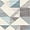 Teal Geo, variant on Member's Mark Everwash Washable Area Rug, 6'6"x 9'6"