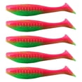 thumbnail image 1 of Señuelos Pesca 5 Uds. 100mm 9g Cola en T Blandos Wobblers Swimbait para Lubina, 1 of 4