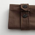 thumbnail image 5 of Vynhevius Women Jacket Solid Lapel Button Cropped Long Sleeve Casual Outerwear Top, 5 of 9