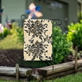 thumbnail image 6 of Black Floral Gold Background Garden Flag 28x40 inch Double Sided Outside Yard Decorations for Home Outdoor, 6 of 6