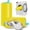 Light Yellow 2pcs, variant on Shoe Washing Machine Bag Shoe Laundry Bags for Sneakers Reusable 2pc Shoes Cleaning Bags 360° Deep Clean for All Shoes Types With Invisible Zipper