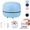 Light Blue, variant on Portable Mini Desk Vacuum Cleaner, USB Rechargeable Desktop Cleaner with Brush for Keyboard Dust and Crumbs