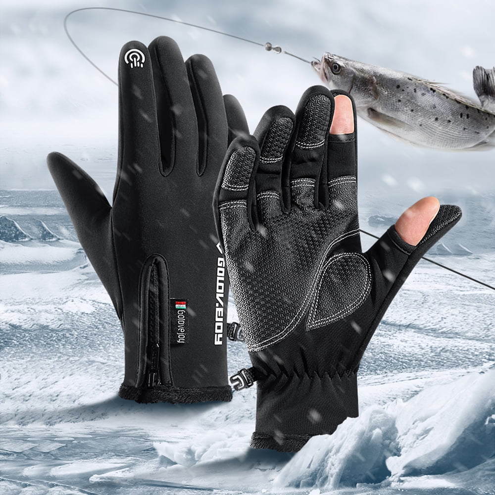 Gants Sport Extérieur Gants 3 Doigts Exposés Antidérapants - Pour Vélo, Pêche, Sport - Protection Et Respirabilité Gants Extérieur