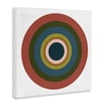 thumbnail image 3 of Stupell Industries Modern Red Modern Circles Canvas Art, 17 x 17, by Jim Schlotzhauer, 3 of 8
