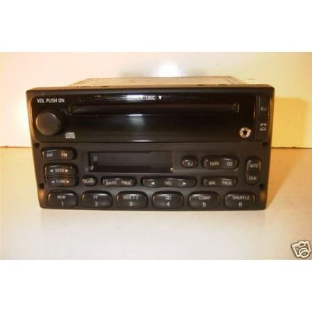 Ford Radio AM FM CD Cassette part number 2F2T-18C868-AA Upgraded with IPOD Input -