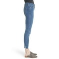 thumbnail image 3 of Free People Womens Distressed Regular Fit Jeans, Blue, 24, 3 of 3