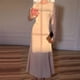 thumbnail image 5 of Vestido Elegante de Otoño para Mujer, Ajustado, Fruncido, con Mangas Largas Acampanadas y Aberturas para Cóctel L, 5 of 8