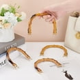 thumbnail image 3 of 4pcs U-Shaped Bag Handles Bag Handles Purse Handles for Crochet Bags Handles for Bag Making Crochet Purse Handles to Replacement for Handcrafted Handbag, 3 of 6