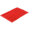 thumbnail image 1 of Diy Waffle Waffle Mold Model Nonstick Kitchen Cake Making Accessories Hot Baking Tool Heart-shape  4-square Waffle Mold, 1 of 6