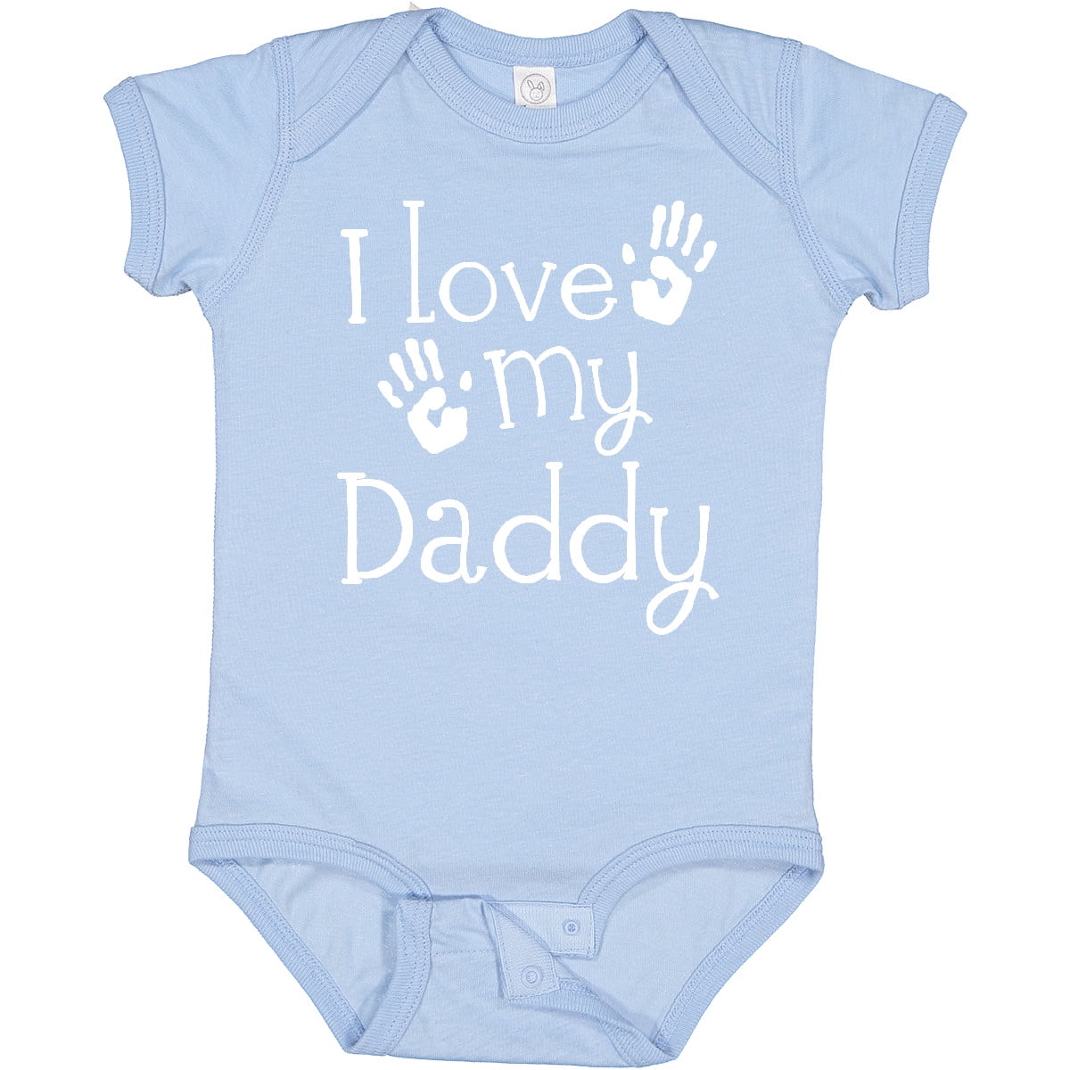 Inktastic I Love My Daddy Fathers Day Boys or Girls Baby Bodysuit