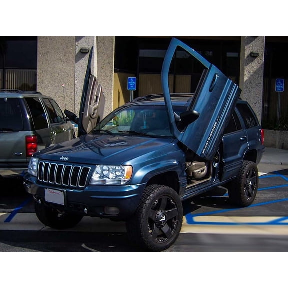 Vertical Doors Inc VDCJCHER9904 Lambo Vertical Door Kit Compatible with 1999-2004 Jeep Cherokee 4-Door
