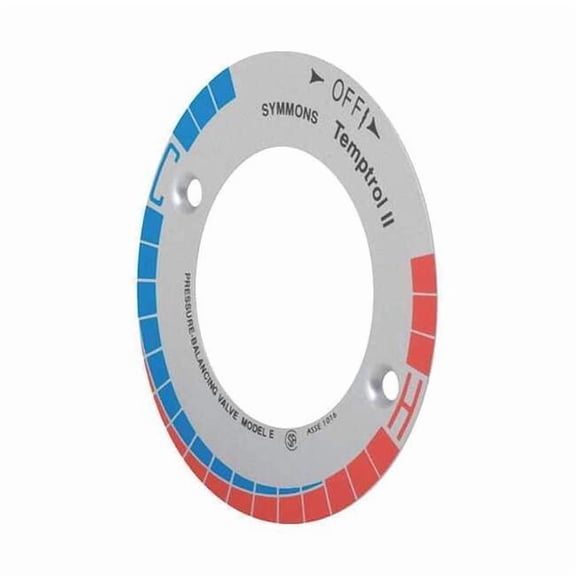 Symmons Faucet Temperature Indicator Decal T-64