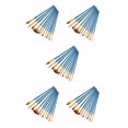 thumbnail image 1 of Matsuzay Paquete de 12 pinceles para pintar, juego de mango de madera, pintura, dibujo de bricolaje, bolígrafos artísticos, lavables, reutilizables, Type2 NO2, 1 of 6