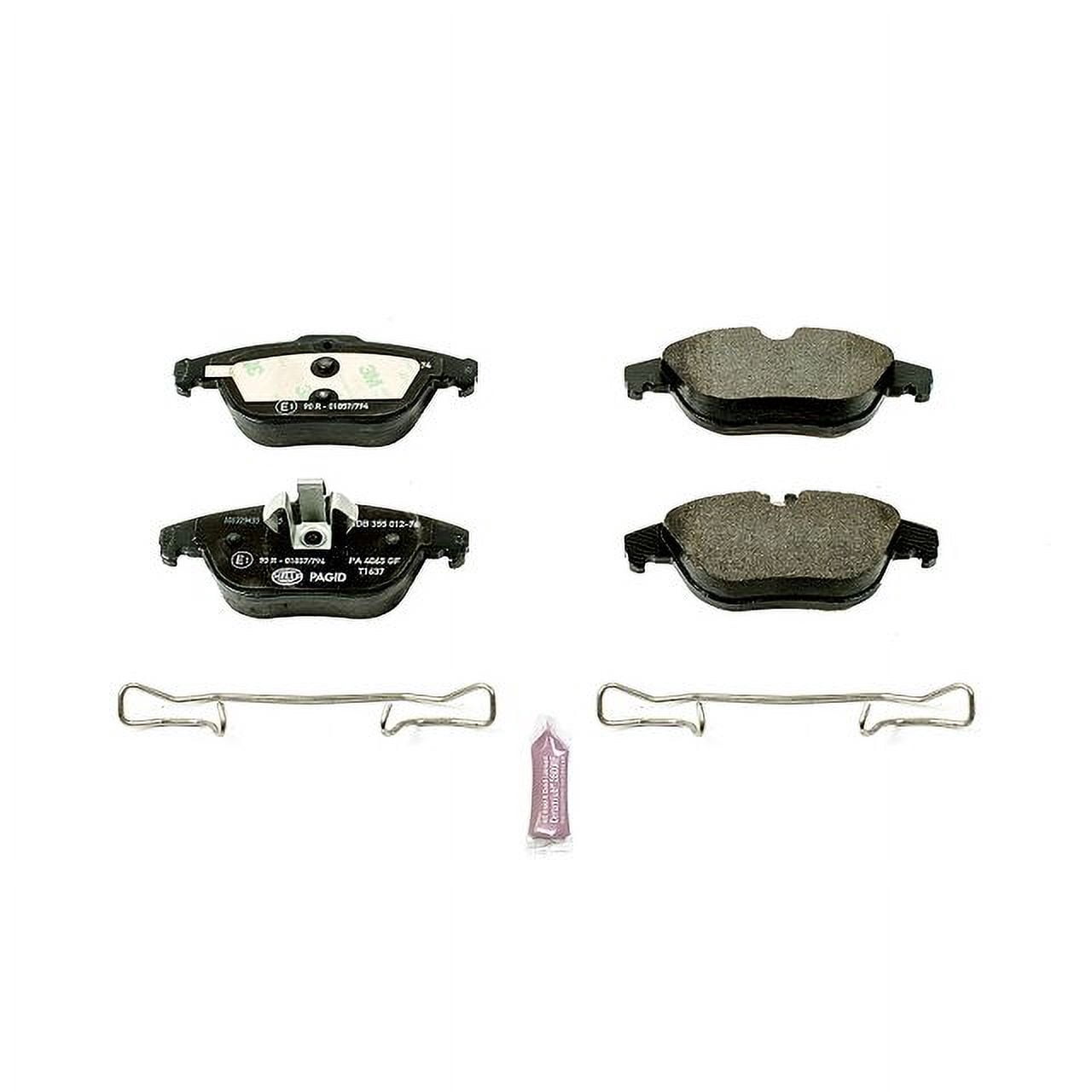 Power Stop Rear Euro-Stop ECE-R90 Certified Brake Pad ESP1274