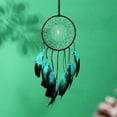 thumbnail image 4 of 2x de azul para decoración de pared, árbol de turquesa, de para dormitorio de y niñas, 20.0 in de longitud perfecl Atrapasueños de macramé, 4 of 8