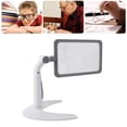 thumbnail image 1 of Lupa Con Soporte De Luz, Lupa Ajustable Para Lectura De Personas Mayores De Baja Visión, Lupa De Mano Y De Escritorio 48 LED, Rotación De 2,5 Aumentos, Temperatura De 3 Colores, 1 of 7