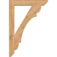 thumbnail image 3 of Ekena Millwork 3 1/2"W x 26"D x 38"H Olympic Slat Smooth Bracket, Western Red Cedar, 3 of 4