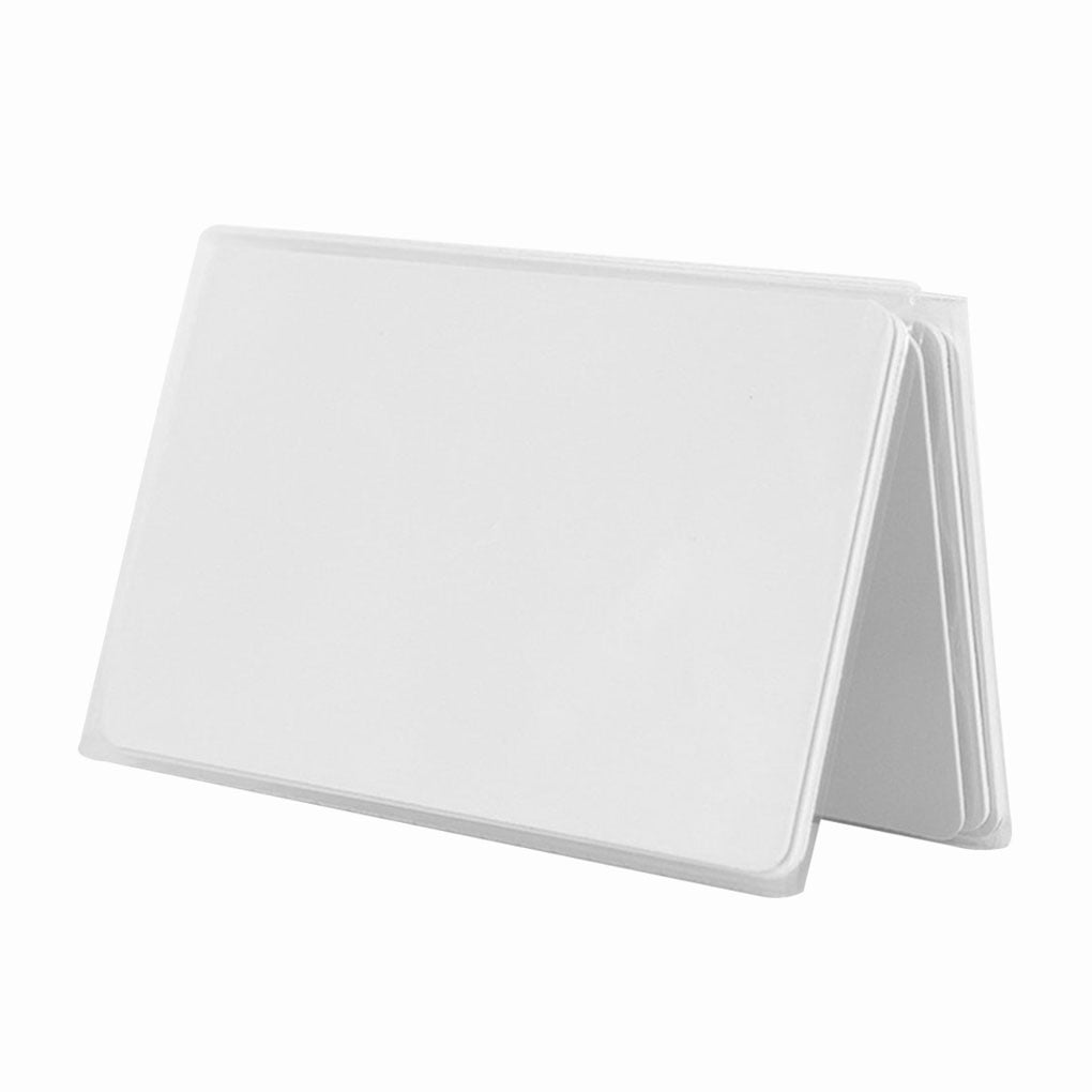 10pcs Phone NFC Card Chips Mobile Phone Portable NFC Tags 13.56Mhz PVC  Ntag215 Chips White Cards - Walmart.com