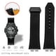 thumbnail image 3 of Correa de reloj de liberación rápida retro de cuero genuino + base de caucho fluorado para Hublot Big Bang 411 411 para hombre, junta de acero inoxidable, 3 of 5
