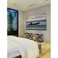 thumbnail image 4 of "Canoe on Lake" Painting Print on Wrapped Canvas, 4 of 7