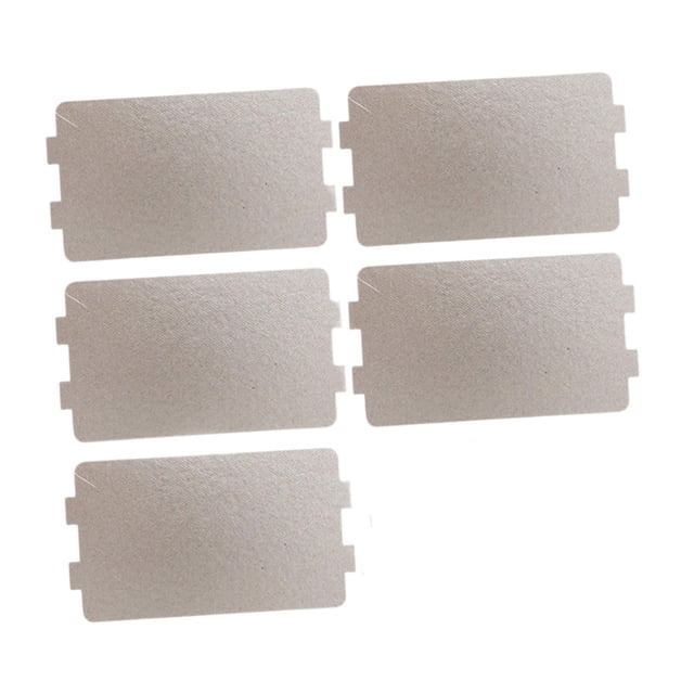 DOLITY 5 Pieces Microwave Oven Mica Plates Multiuse for Household Kitchen Electrical Ap