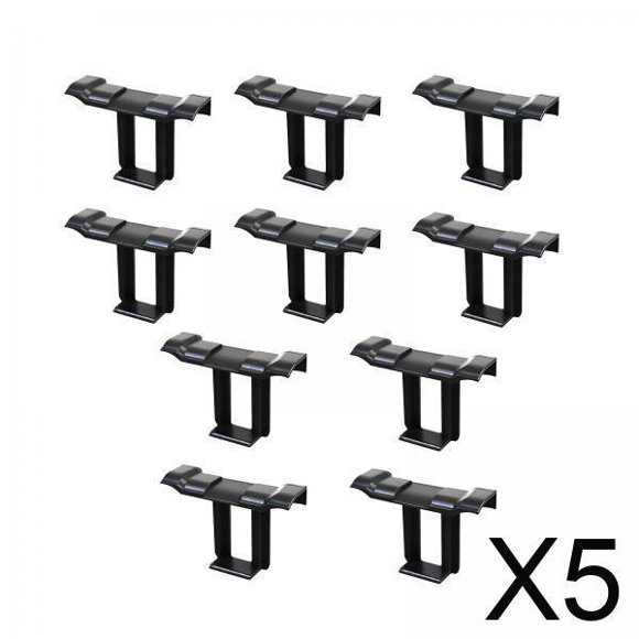 clip fotovoltaico,Clips de drenaje de agua para paneles solares Accesorios,Clips de plástico para guía de agua de paneles solares,Extracción y limpieza de de drenaje de paneles