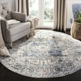 thumbnail image 3 of SAFAVIEH Madison Katina Traditional Area Rug, Grey/Ivory, 5'3" x 5'3" Round, 3 of 8