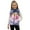 Axolotl Clouds Galaxy, variant on Flying Capybara Clouds Pattern Girls Boys Fleece Vest Kids Zip-up Vest Sleeveless Stand Collar Jacket with Pockets Fall Winter Outerwear for 3T